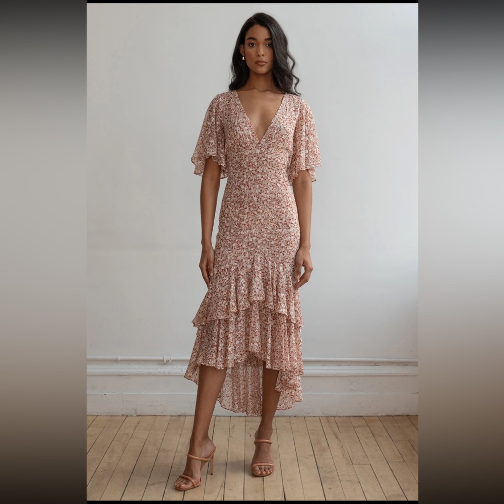 Jenny Yoo April Mini Rose Multi Dress